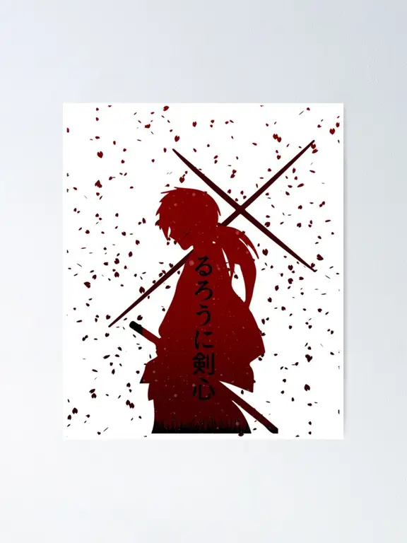 Poster anime Samurai X