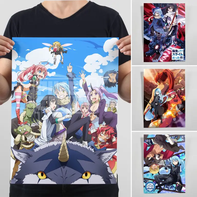 Poster anime Tensura Slime