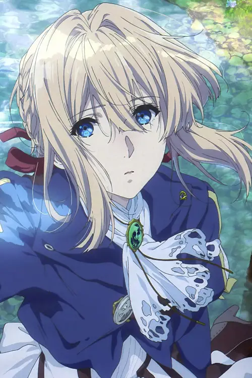 Poster resmi anime Violet Evergarden