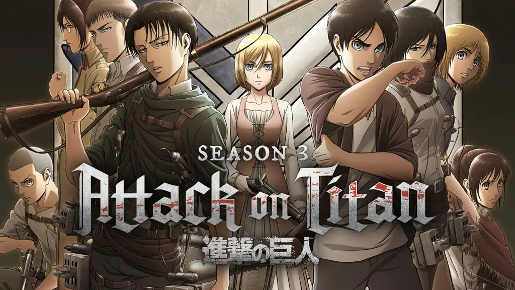 Gambar kunci dari Attack on Titan Season 3 Part 2