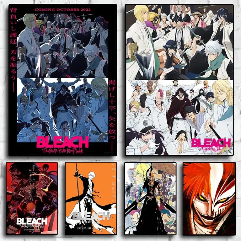 Poster anime Bleach dengan subtitle Indonesia