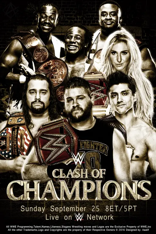 Poster promosi Clash of Champions