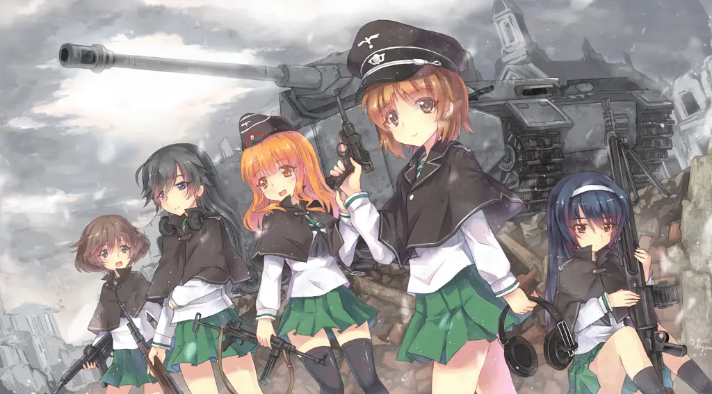 Poster anime Girl und Panzer Season 2