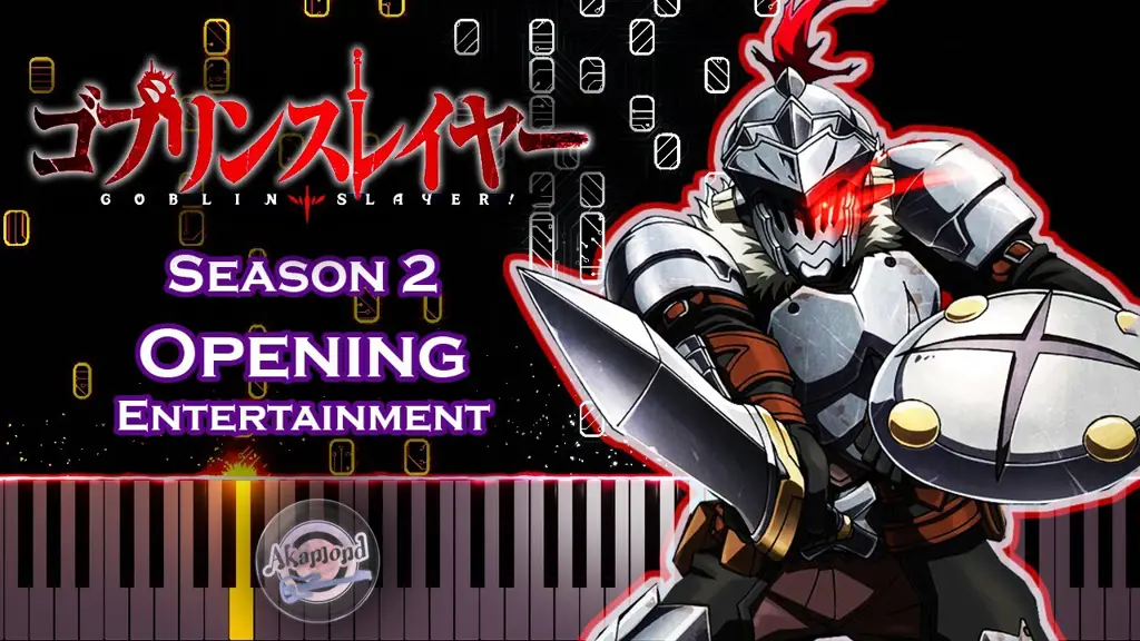 Poster promosi Goblin Slayer season 2 Gambar kunci dari Goblin Slayer season 2