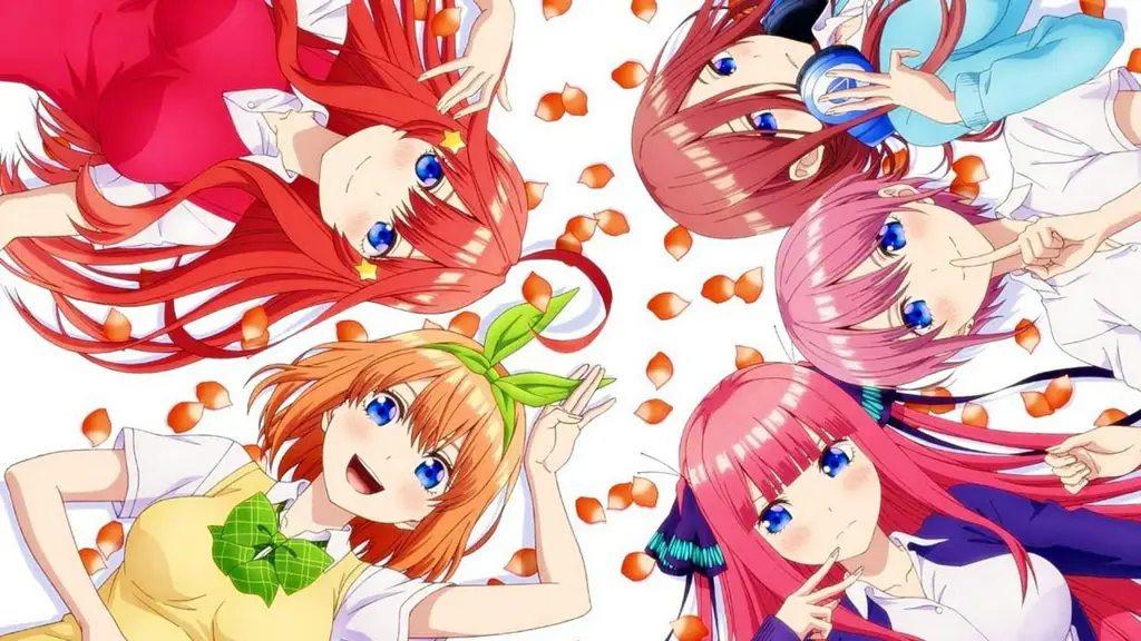 Poster Gotoubun no Hanayome musim kedua