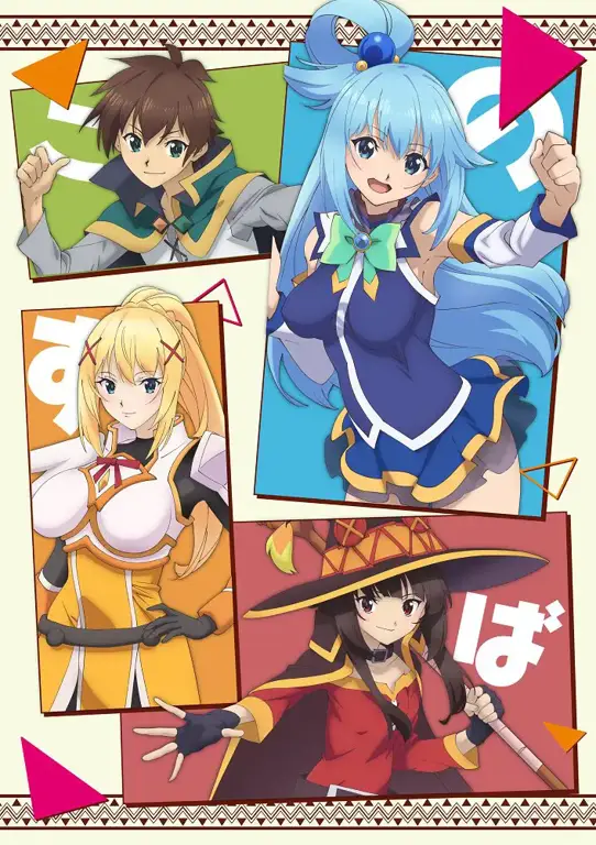 Poster resmi Konosuba Season 3