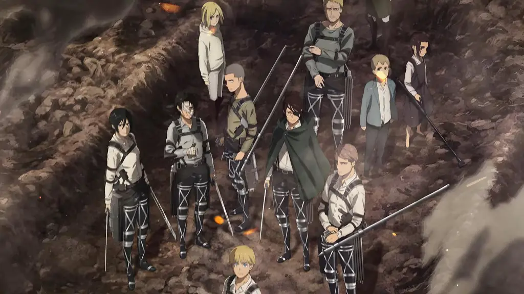 Gambar promosi Shingeki no Kyojin Final Season Part 3