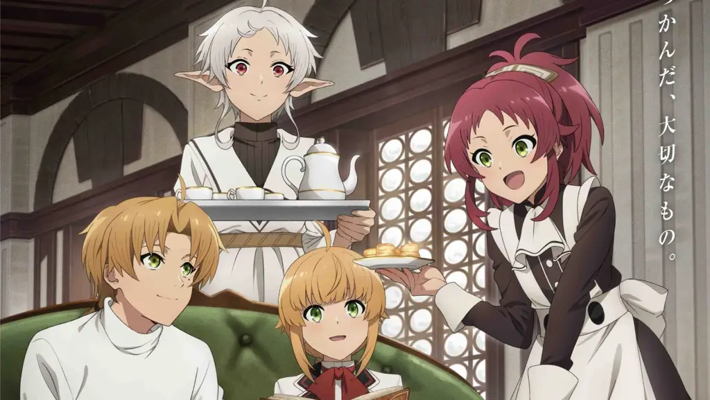 Gambar promosi Mushoku Tensei season 2