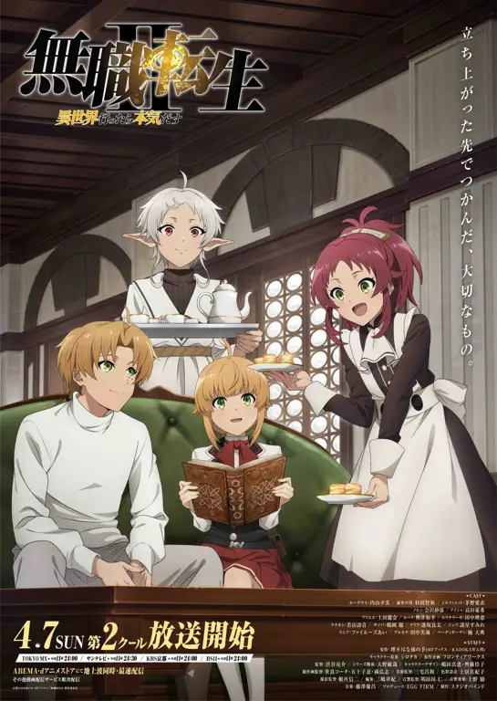 Gambar promosi Mushoku Tensei Season 2