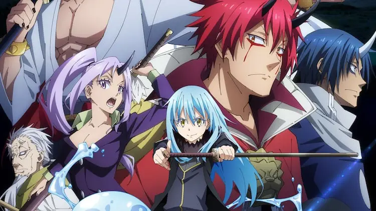 Poster resmi season 2 That Time I Got Reincarnated as a Slime