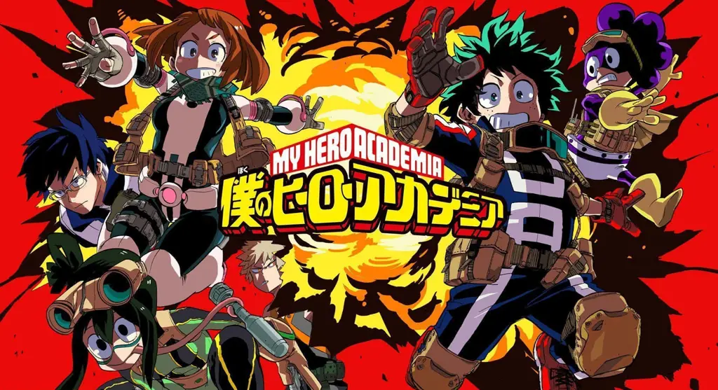 Gambar kunci dari My Hero Academia season 3