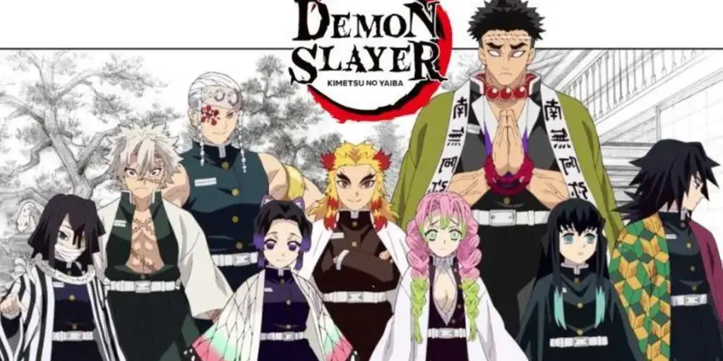 Gambar promosi season 4 Demon Slayer