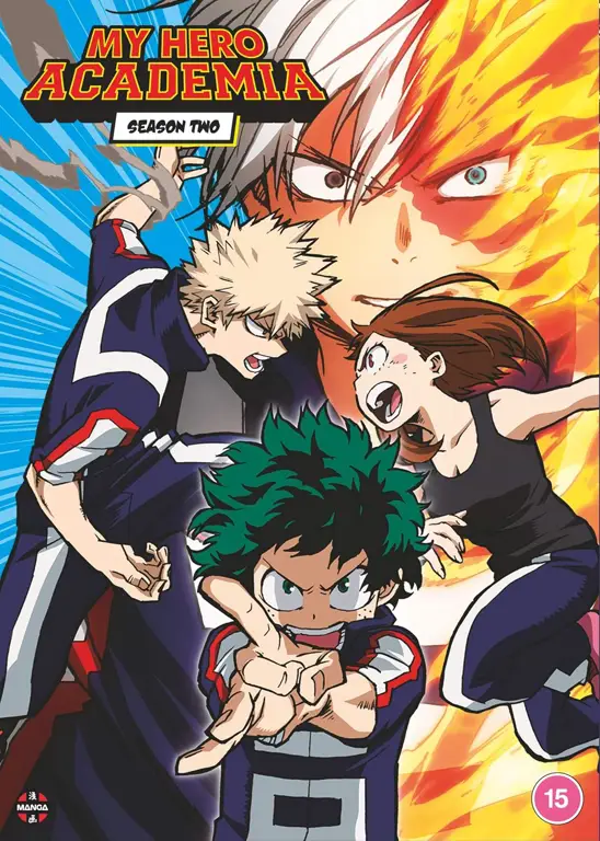 Poster promosi season kedua My Hero Academia