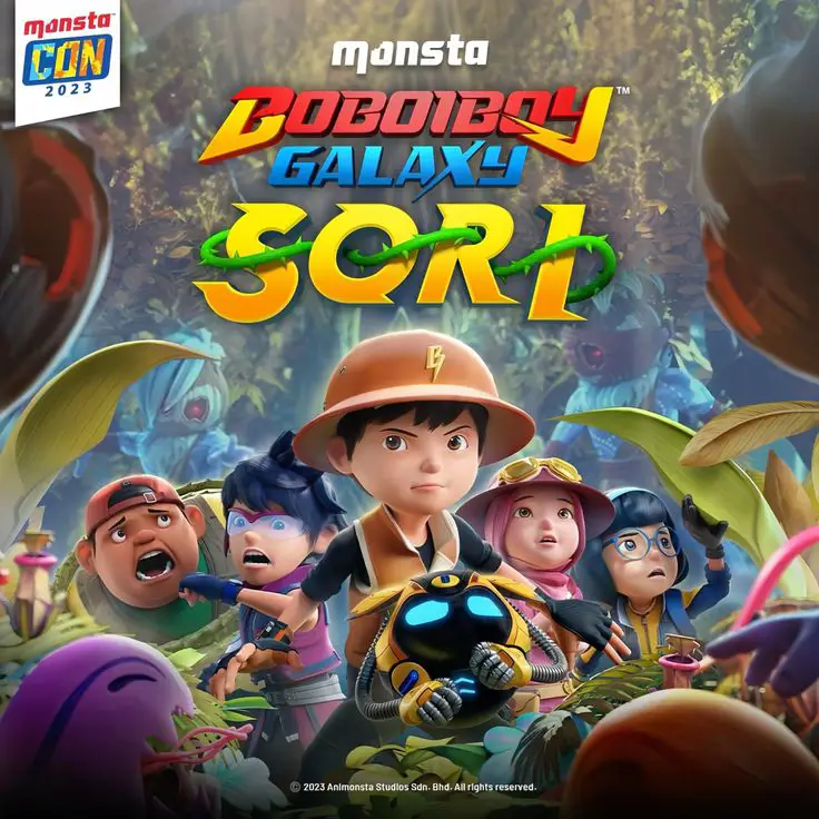 Poster resmi Boboiboy Galaxy