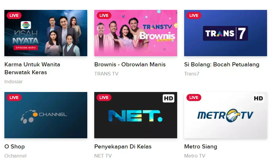 Gambar promosi sinetron Indonesia di TV