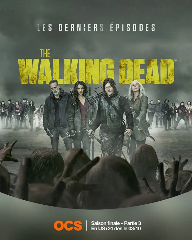 Poster resmi The Walking Dead musim 9