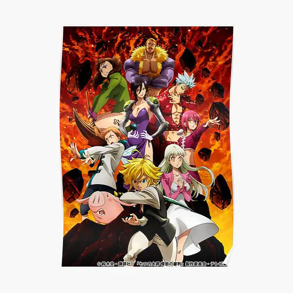 Poster resmi The Seven Deadly Sins season 4