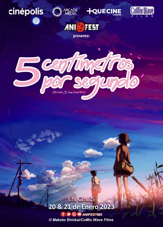 Poster film 5 Centimeter Per Second