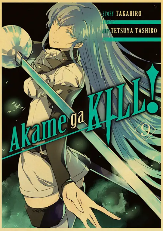 Poster anime Akame ga Kill