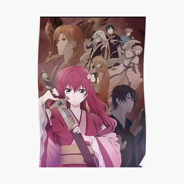 Poster resmi anime Akatsuki no Yona