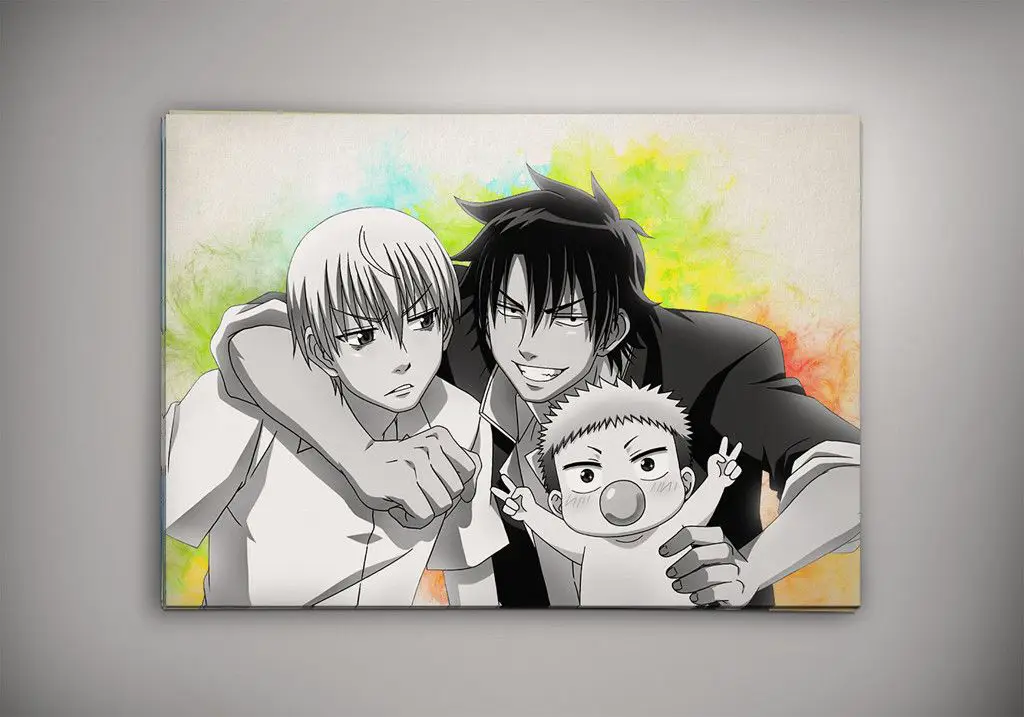 Poster resmi anime Beelzebub Poster anime Beelzebub