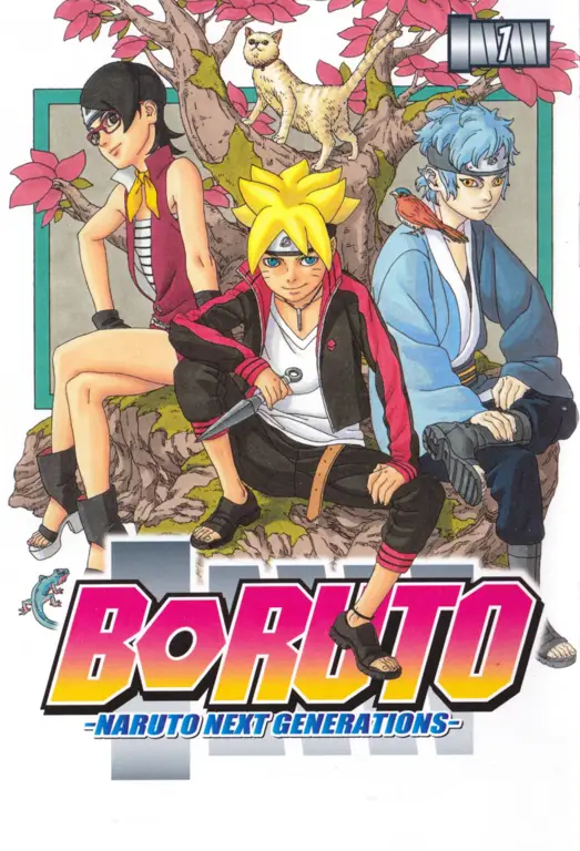 Poster anime Boruto