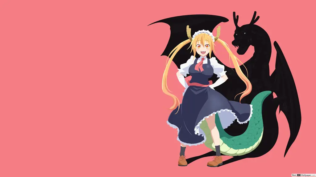 Poster anime Dragon Maid