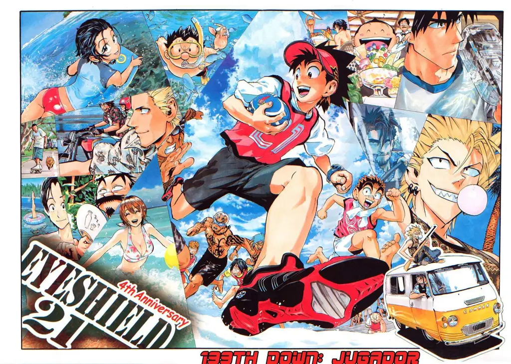 Poster anime Eyeshield 21