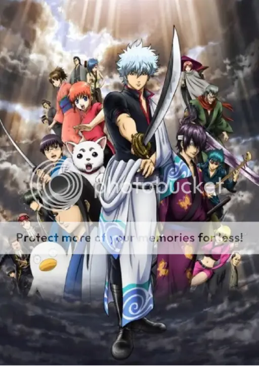 Poster anime Gintama