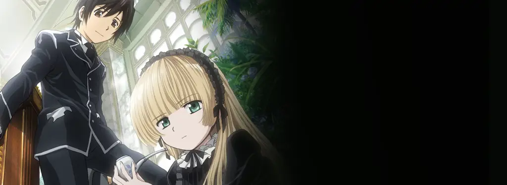 Poster Resmi Anime Gosick Poster anime Gosick dengan menampilkan Victorique dan Kujo.