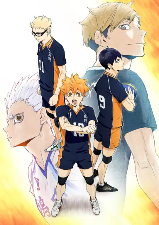 Poster anime Haikyuu!!