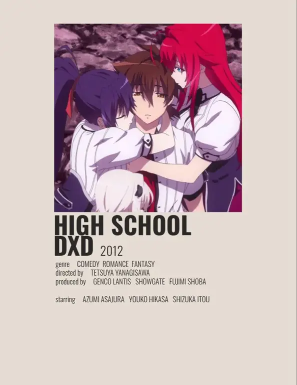 Poster anime High School DxD