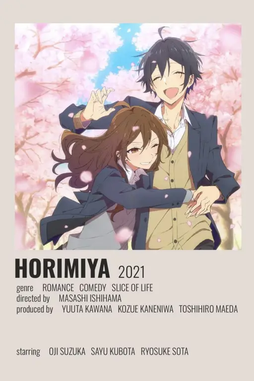 Poster anime Horimiya