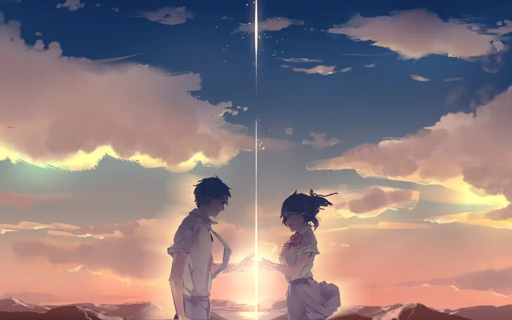 Poster anime Kiminonawa