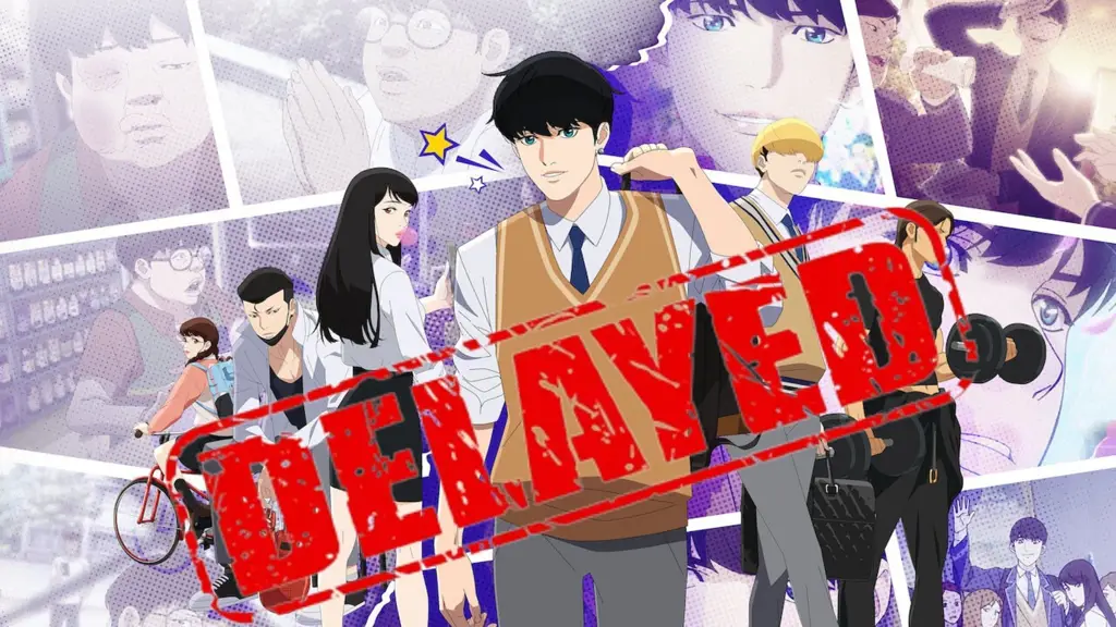 Poster resmi anime Lookism Poster anime Lookism