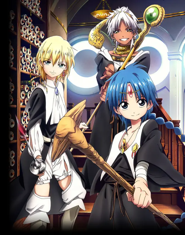 Poster anime Magi