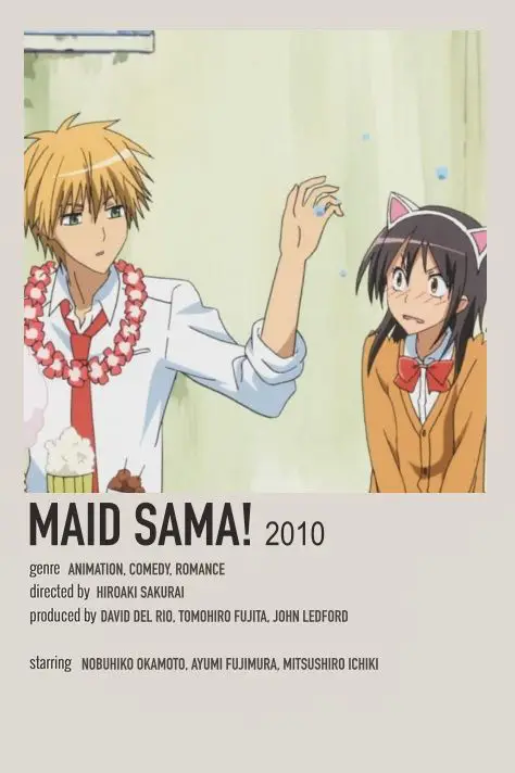 Poster anime Maid Sama!