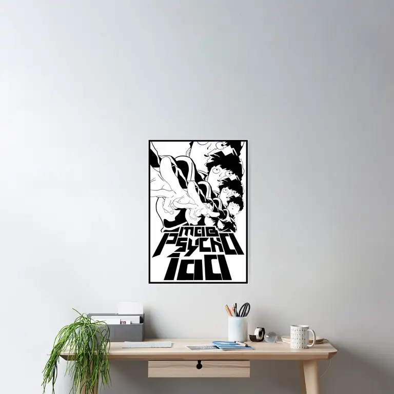 Poster anime Mob Psycho 100