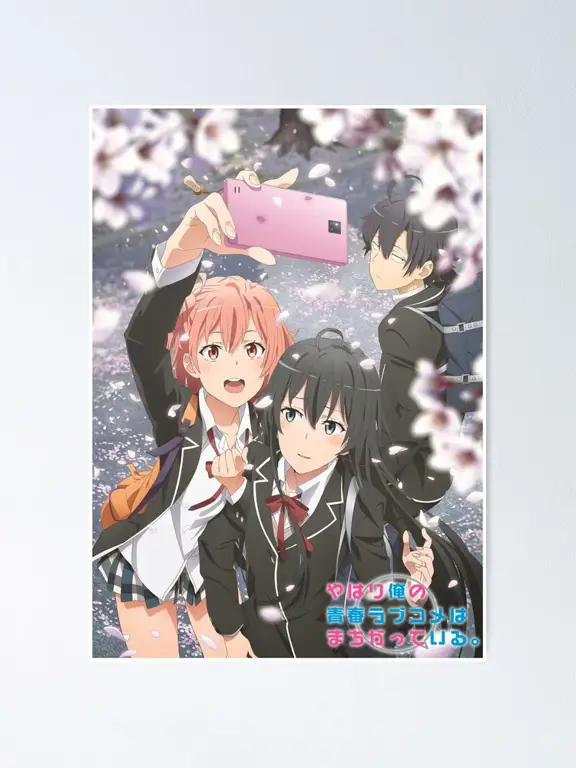 Poster resmi Oregairu season 1