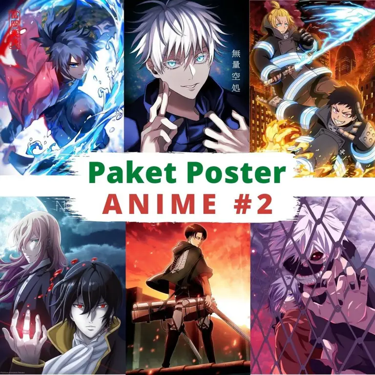 Poster resmi anime Psychometrer Eiji Poster anime Psychometrer Eiji