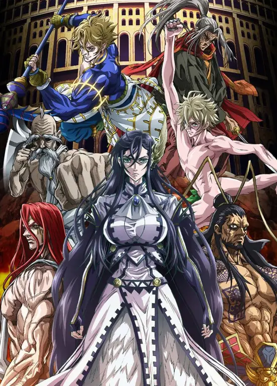 Poster Resmi Anime Ragnarok Poster anime Ragnarok
