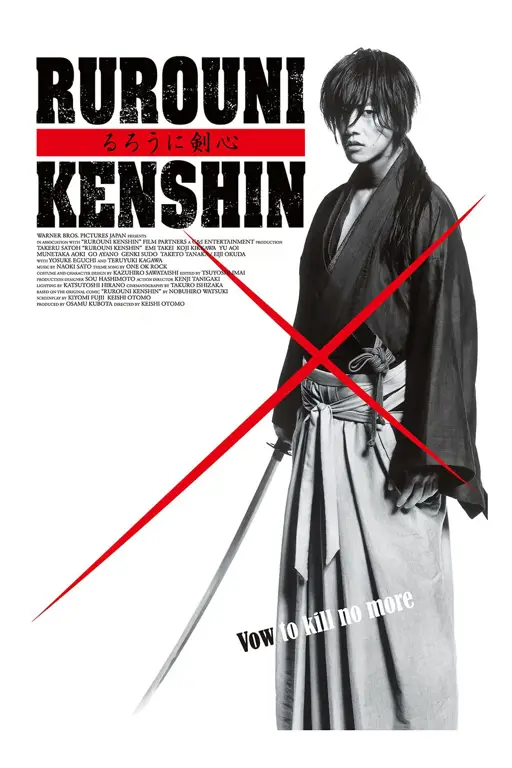 Poster anime Rurouni Kenshin