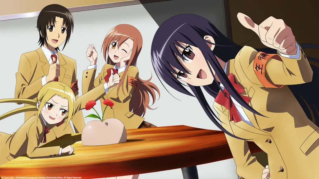 Poster anime Seitokai Yakuindomo