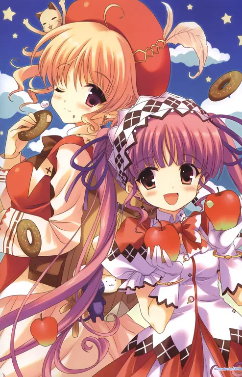 Poster anime Shukufuku no Campanella