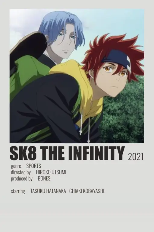 Poster anime sk8 the infinity