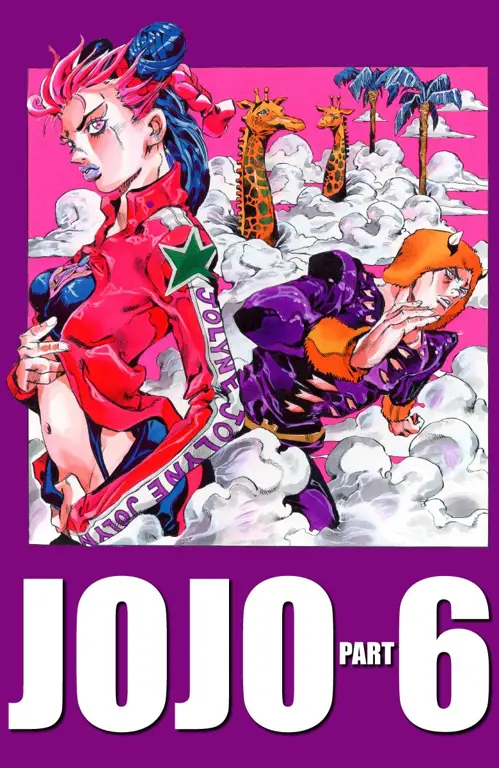 Poster Anime JoJo's Bizarre Adventure Stone Ocean