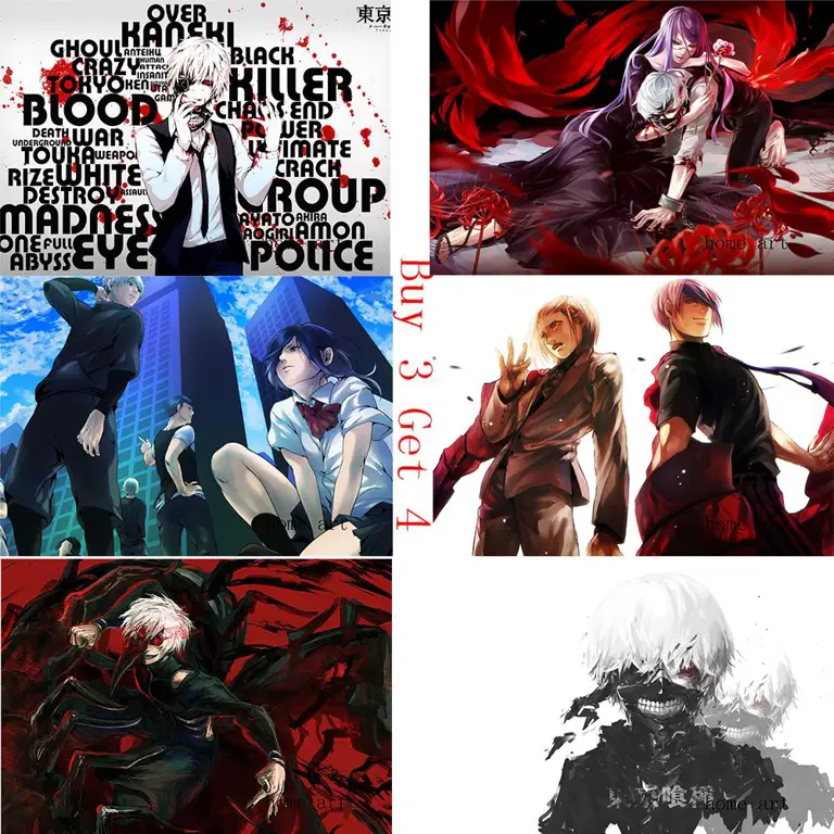 Poster Anime Tokyo Ghoul