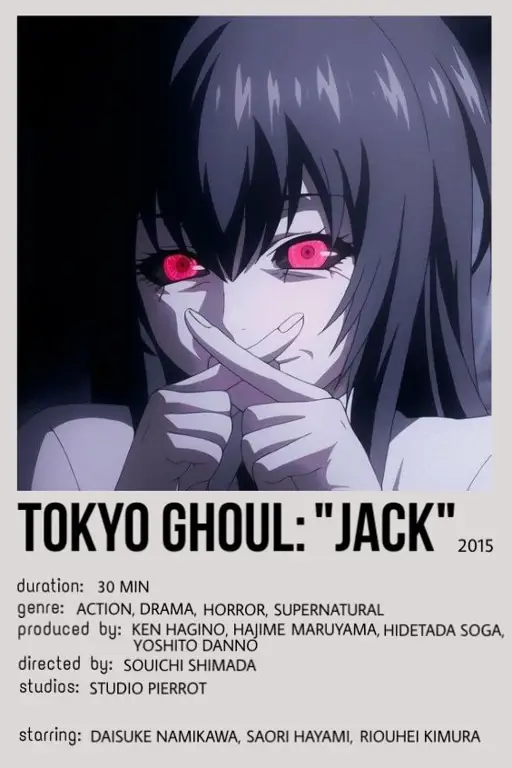 Poster anime Tokyo Ghoul: Jack