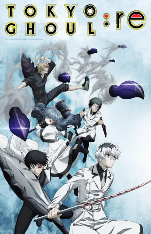 Poster anime Tokyo Ghoul:re