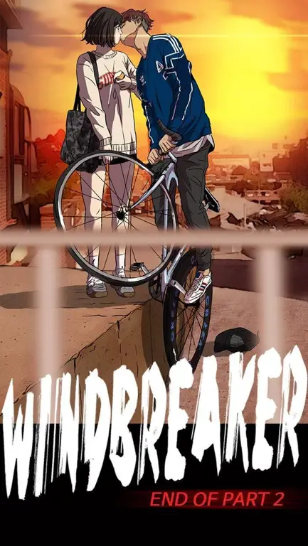 Poster resmi Anime Wind Breaker Poster Anime Wind Breaker